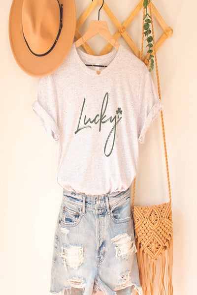 Lucky Graphic T-Shirt - Fashion 5