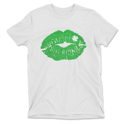 St. Patrick's Day Glitter Lips T-Shirt - Fashion 5